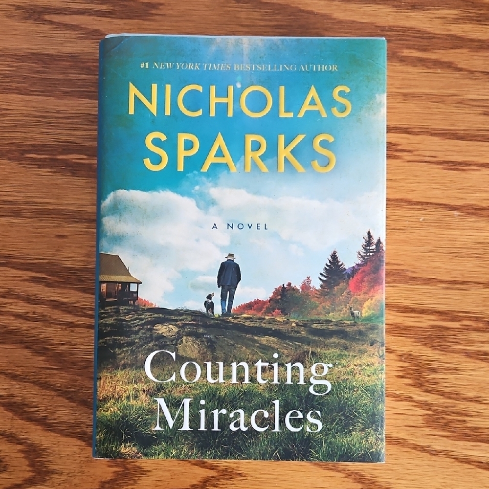 2 For 20$. Nicholas Sparks 'Counting Miracles' Book